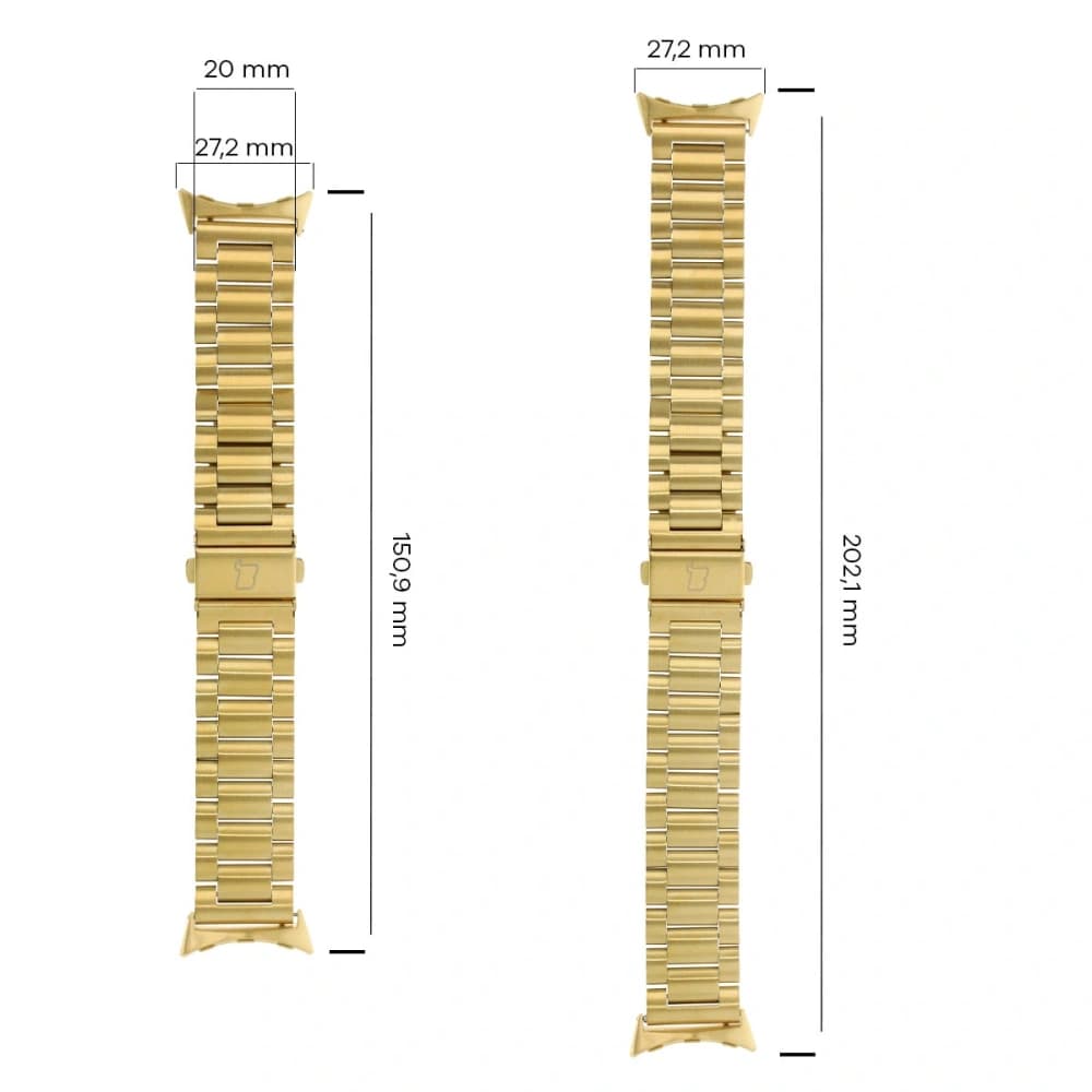 Bizon Strap Watch Aura Google Pixel Watch 4 / 3 / 2 / 1 41 mm gold - 3