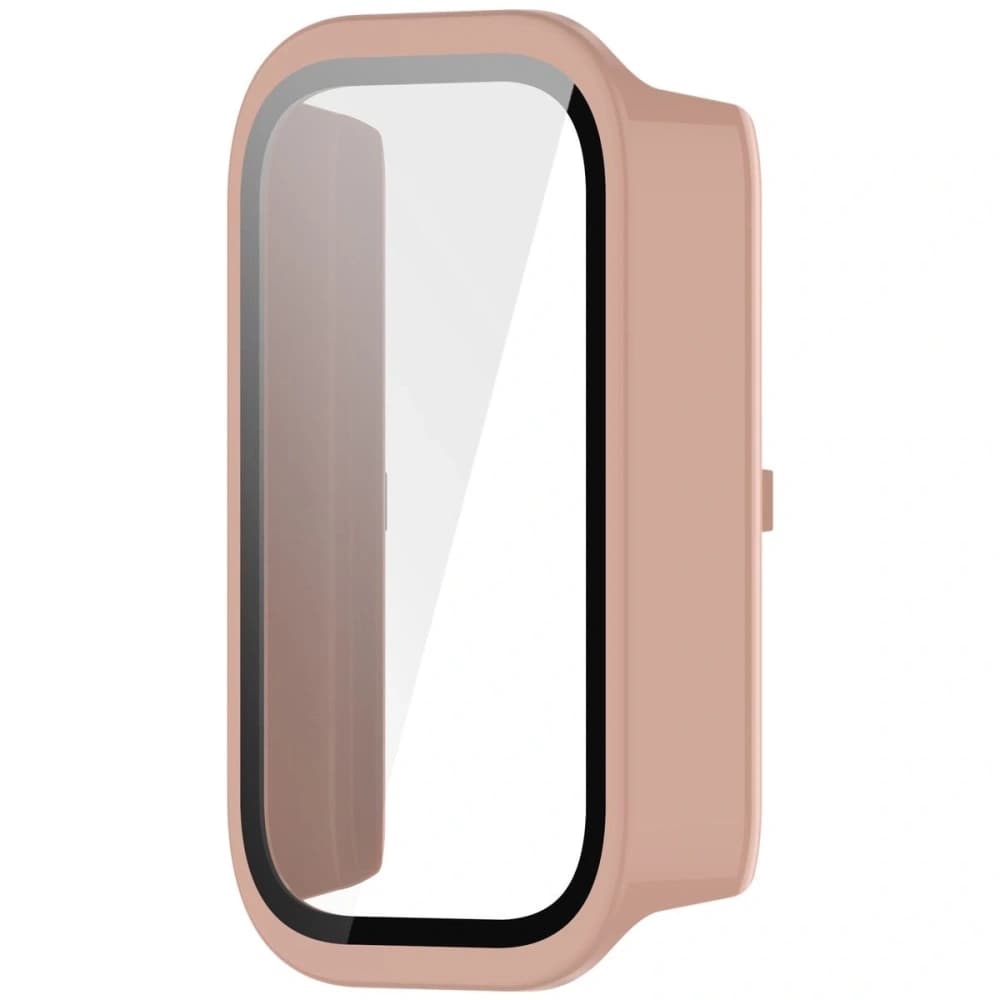 Bizon Case+Glass Uhr Xiaomi Smart Band 9 Active / Redmi Smart Band 3 pink - 3