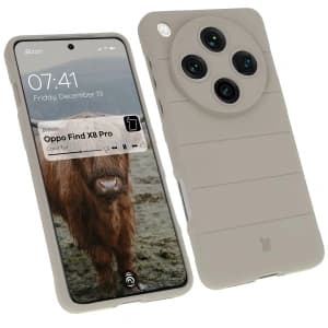 Bizon Case Tur Oppo Find X8 Pro hellgrau