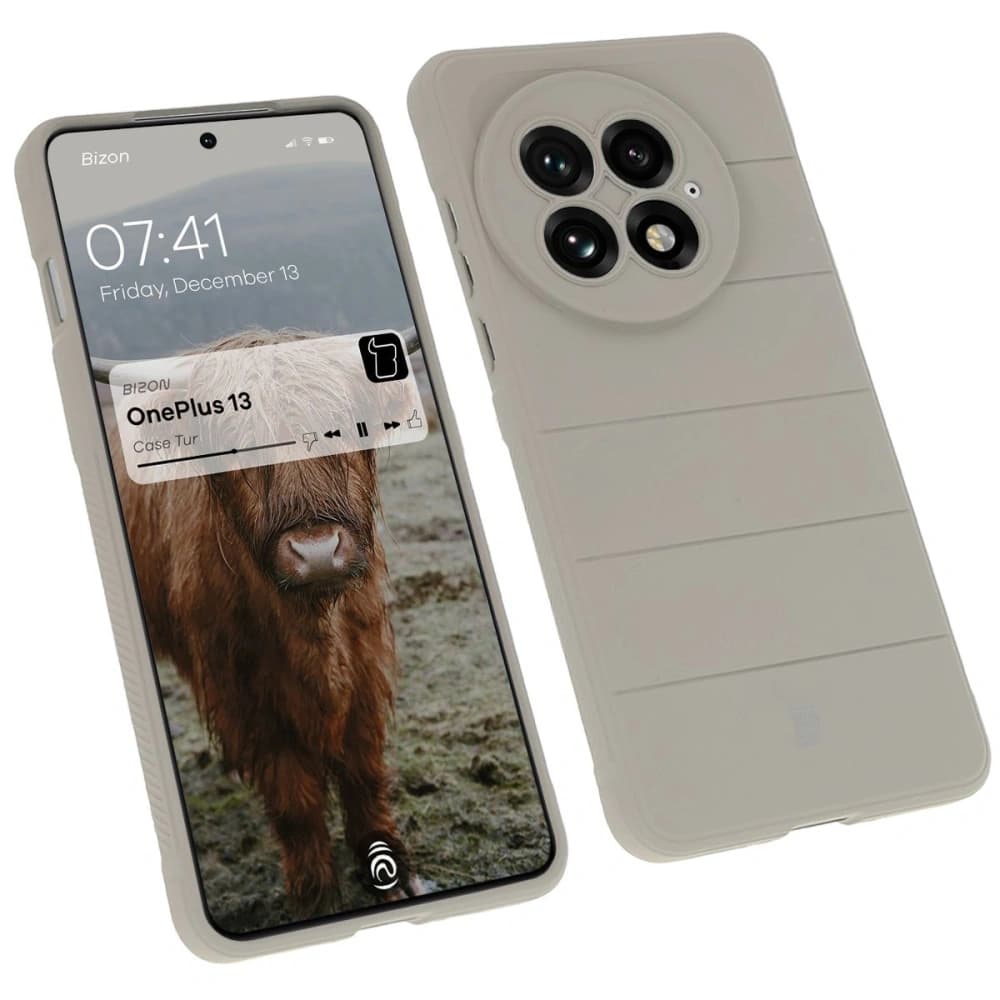 Bizon Case Tur OnePlus 13 hellgrau - 1