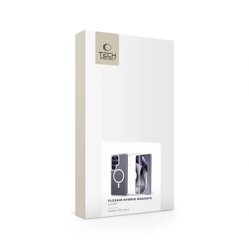 Tech-Protect Flexair Hybrid MagSafe Samsung Galaxy S25 Ultra Klar - 6