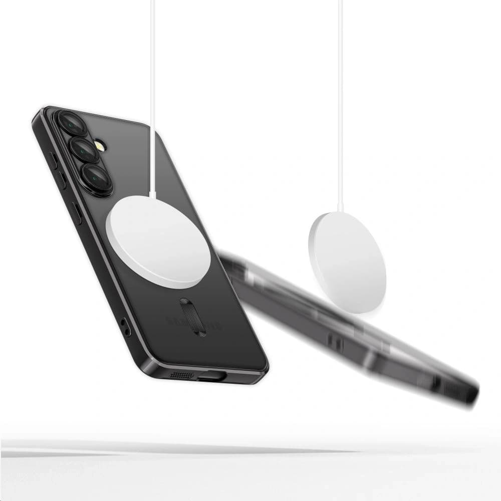 Tech-Protect Magflex MagSafe Samsung Galaxy S25 Glänzend Schwarz - 2