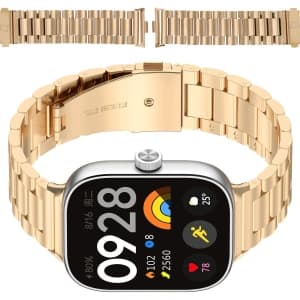Bizon Strap Watch Aura Xiaomi Redmi Watch 4 / Smart Band 8 Pro / 9 Pro rose gold