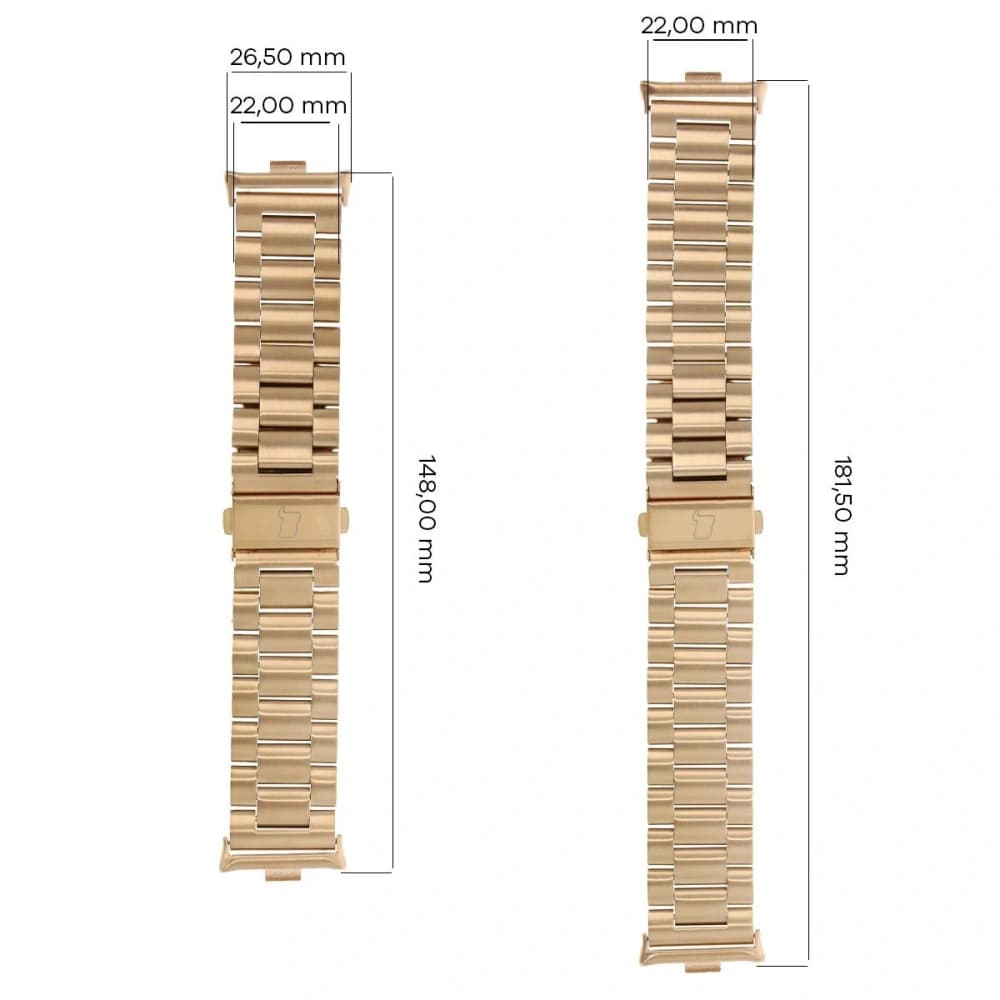 Bizon Strap Watch Aura Xiaomi Redmi Watch 4 / Smart Band 8 Pro / 9 Pro rose gold - 3