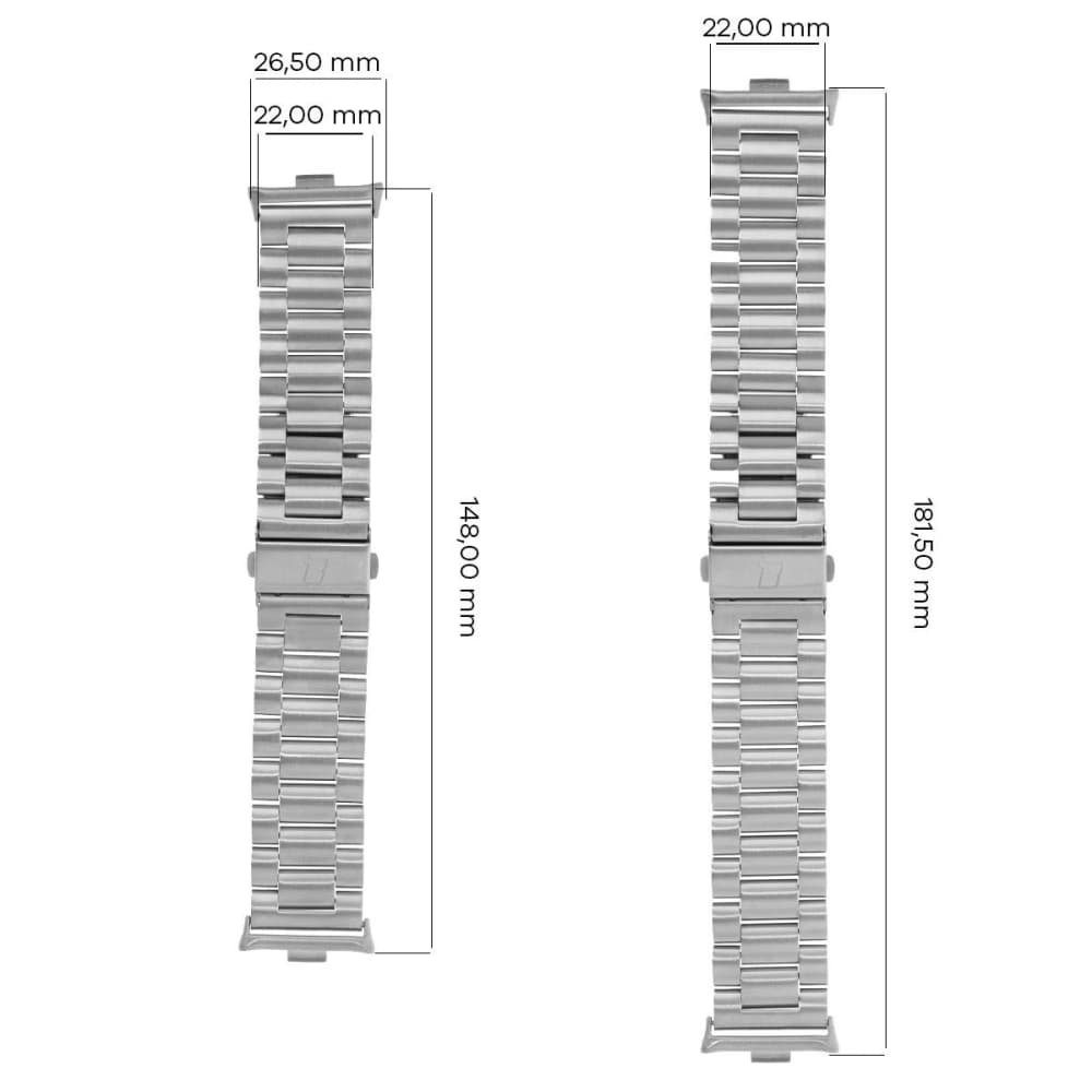 Bizon Strap Watch Aura Xiaomi Redmi Watch 4 / Smart Band 8 Pro / 9 Pro silver - 3