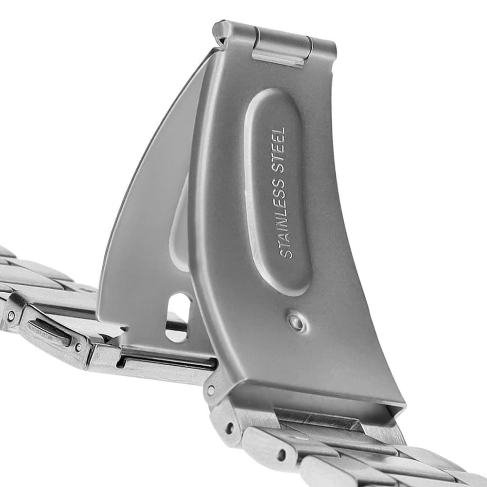 Bizon Strap Watch Aura Xiaomi Redmi Watch 4 / Smart Band 8 Pro / 9 Pro silver - 4