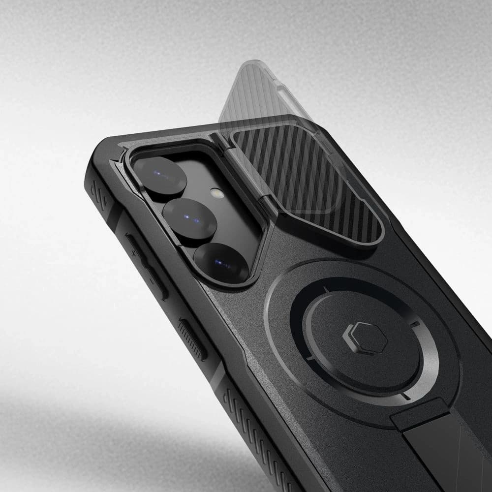 Tech-Protect Kevlar MagSafe+ Samsung Galaxy S25 Schwarz - 2