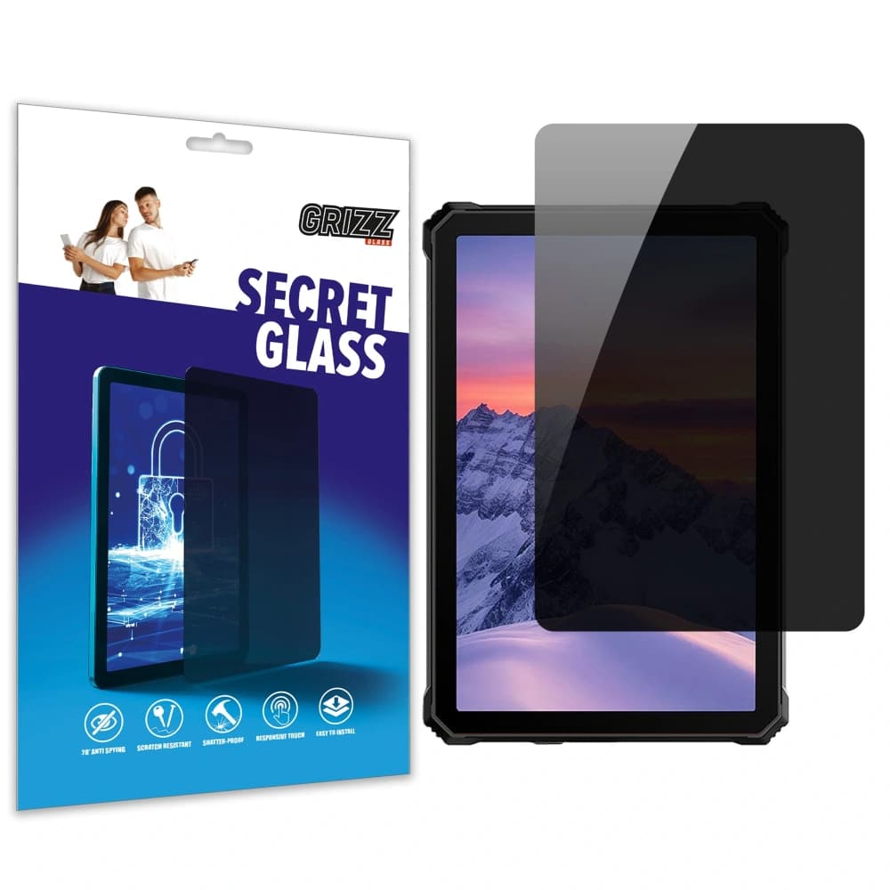 GrizzGlass Matte SecretGlass Blackview Active 10 Pro - 1