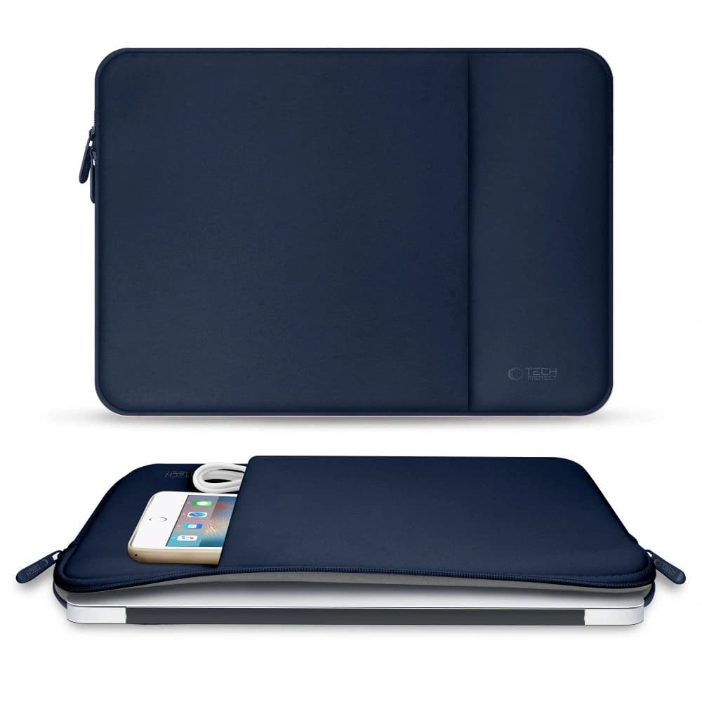 Tech-Protect Neopren Laptop 14 Marineblau - 7