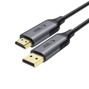Tech-Protect Ultraboost Kabel DisplayPort / HDMI 2.0 4K 60Hz 200cm Schwarz