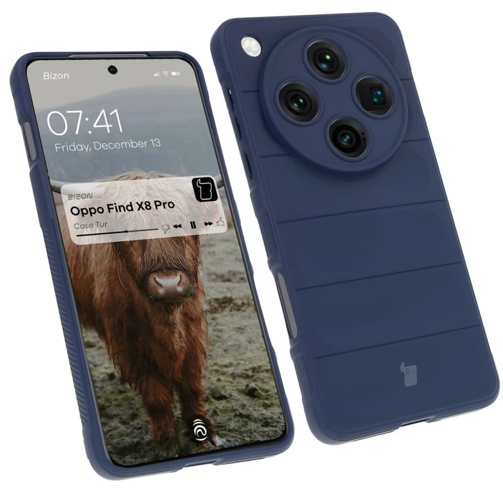 Bizon Case Tur Oppo Find X8 Pro navy blue - 1