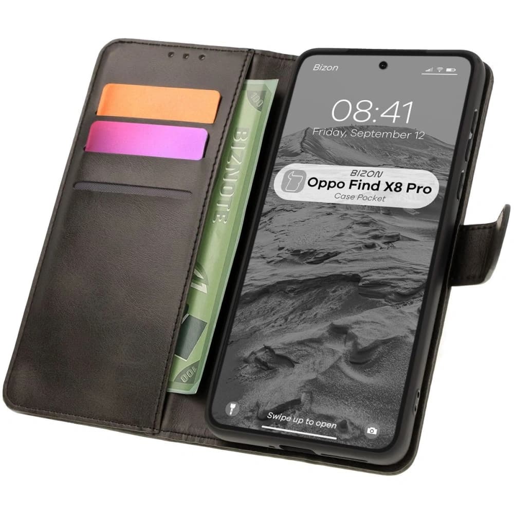Bizon Case Pocket Oppo Find X8 Pro black - 1