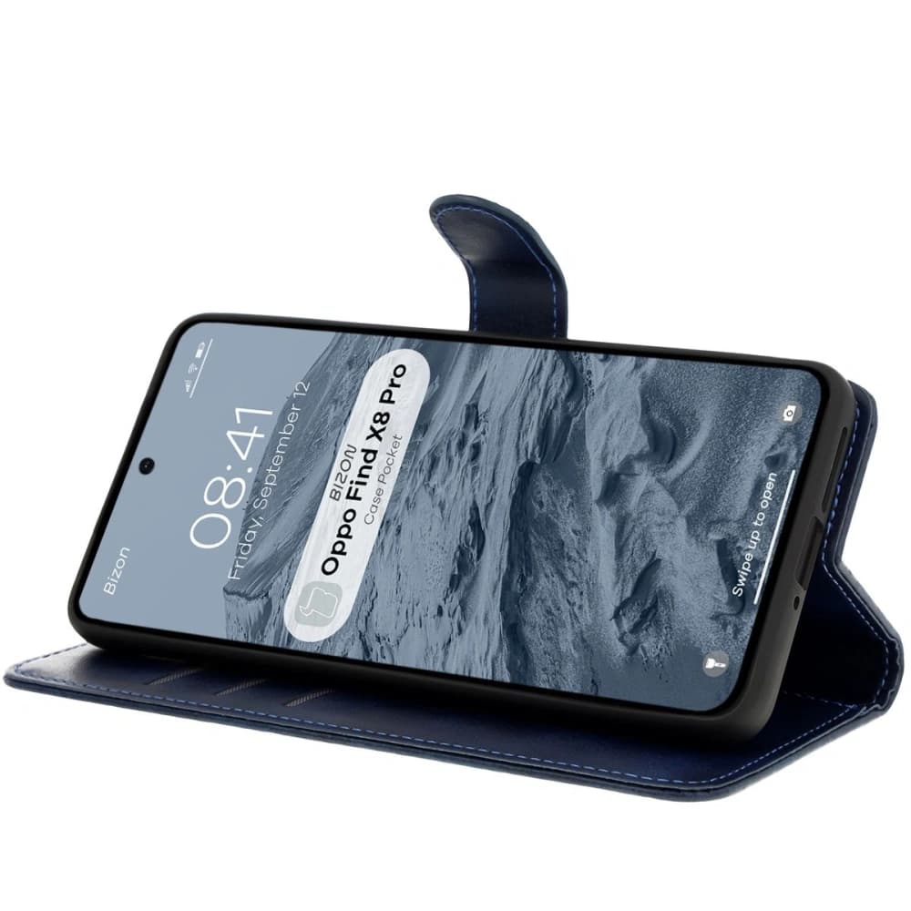 Bizon Case Pocket Oppo Find X8 Pro marineblau - 5