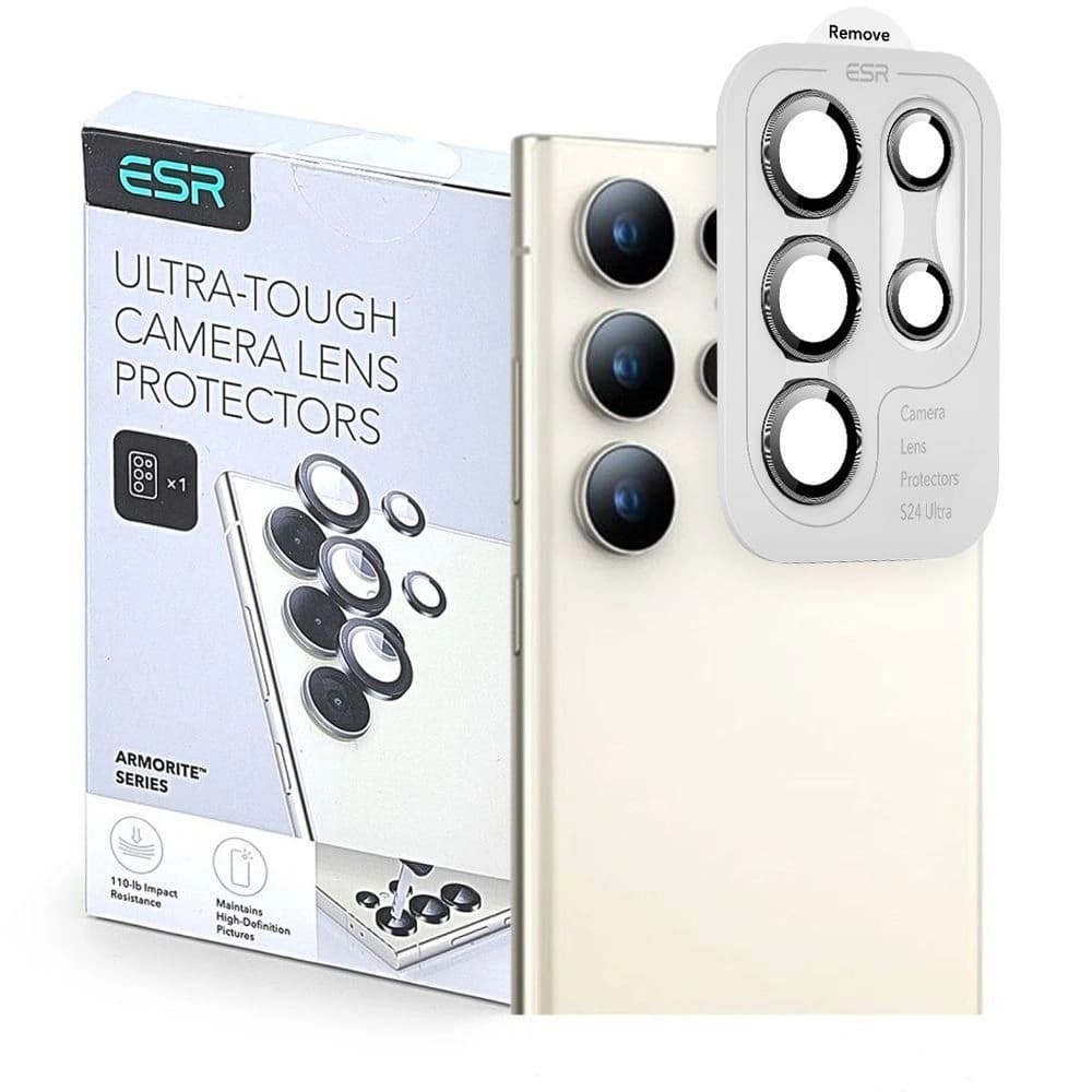 ESR Armorite Camera Protector Samsung Galaxy S25 Ultra Black - 1