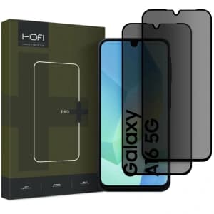 Hofi Anti Spy Glass Pro+ Samsung Galaxy A16 4G / 5G Privacy [2 PACK]