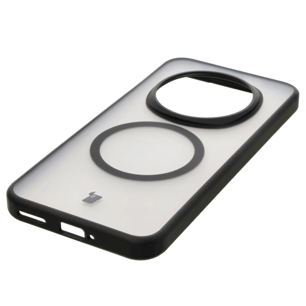 Bizon Case MatteO Honor Magic7 Pro transparent mit schwarzem Rahmen - 6