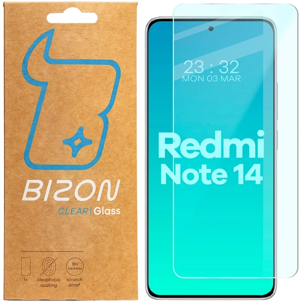 Bizon Glass Klar 2 Xiaomi Redmi Note 14 4G / 5G - 1