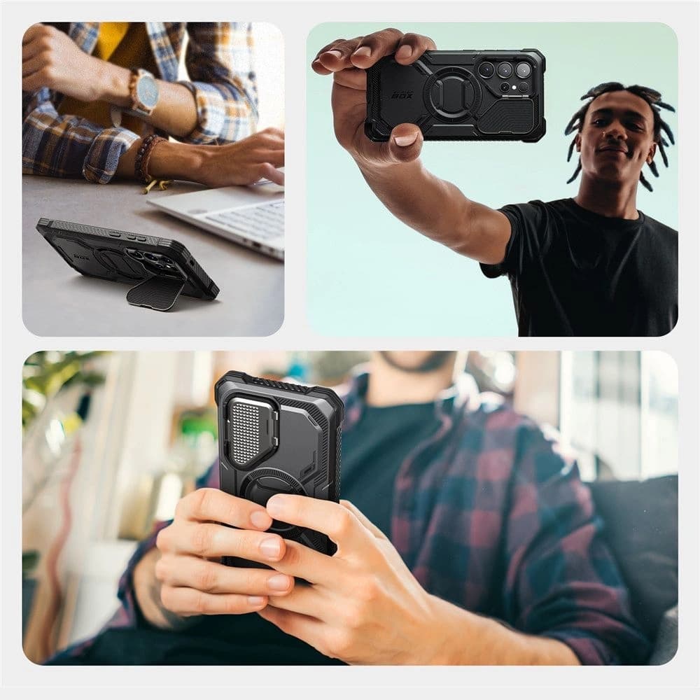 Supcase IBLSN ArmorBox Mag MagSafe Samsung Galaxy S25 Ultra Black - 5