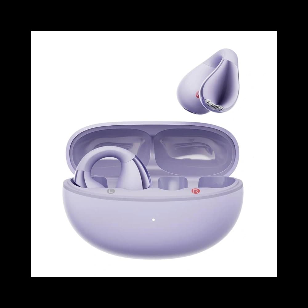 QCY Crossky Clip T33 kabellose Kopfhörer (lila) - 4