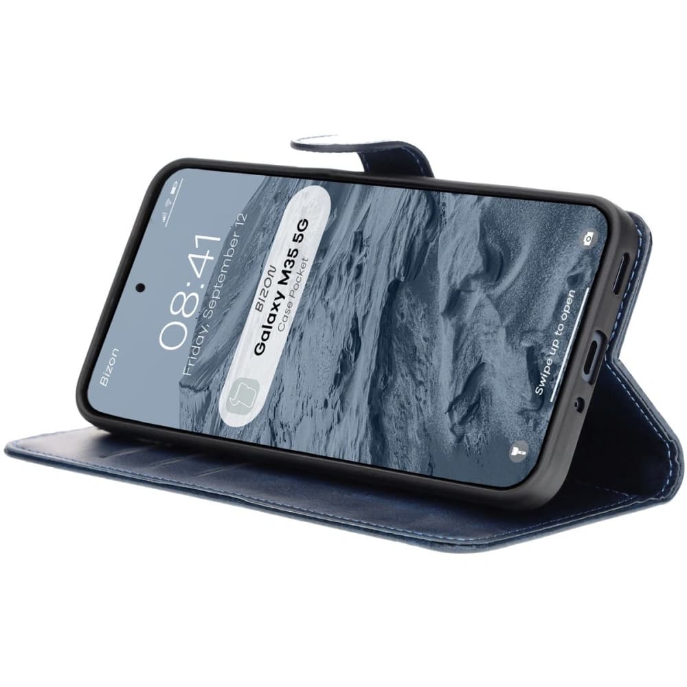 Bizon Case Pocket Samsung Galaxy M35 5G navy blau - 6