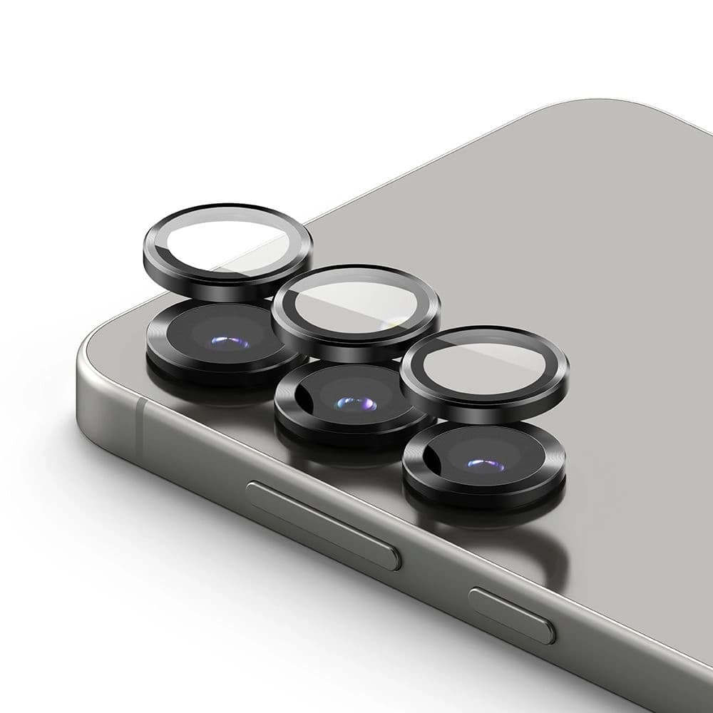 Ringke Camera Frame Protector Samsung Galaxy S25+ Plus Black [2 PACK] - 3