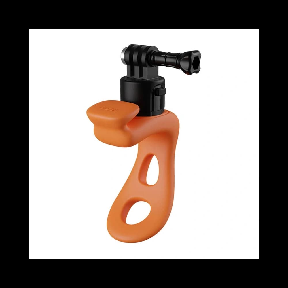 TELESIN multifunktionale Silikonhalterung für Sportkameras (orange) - 1