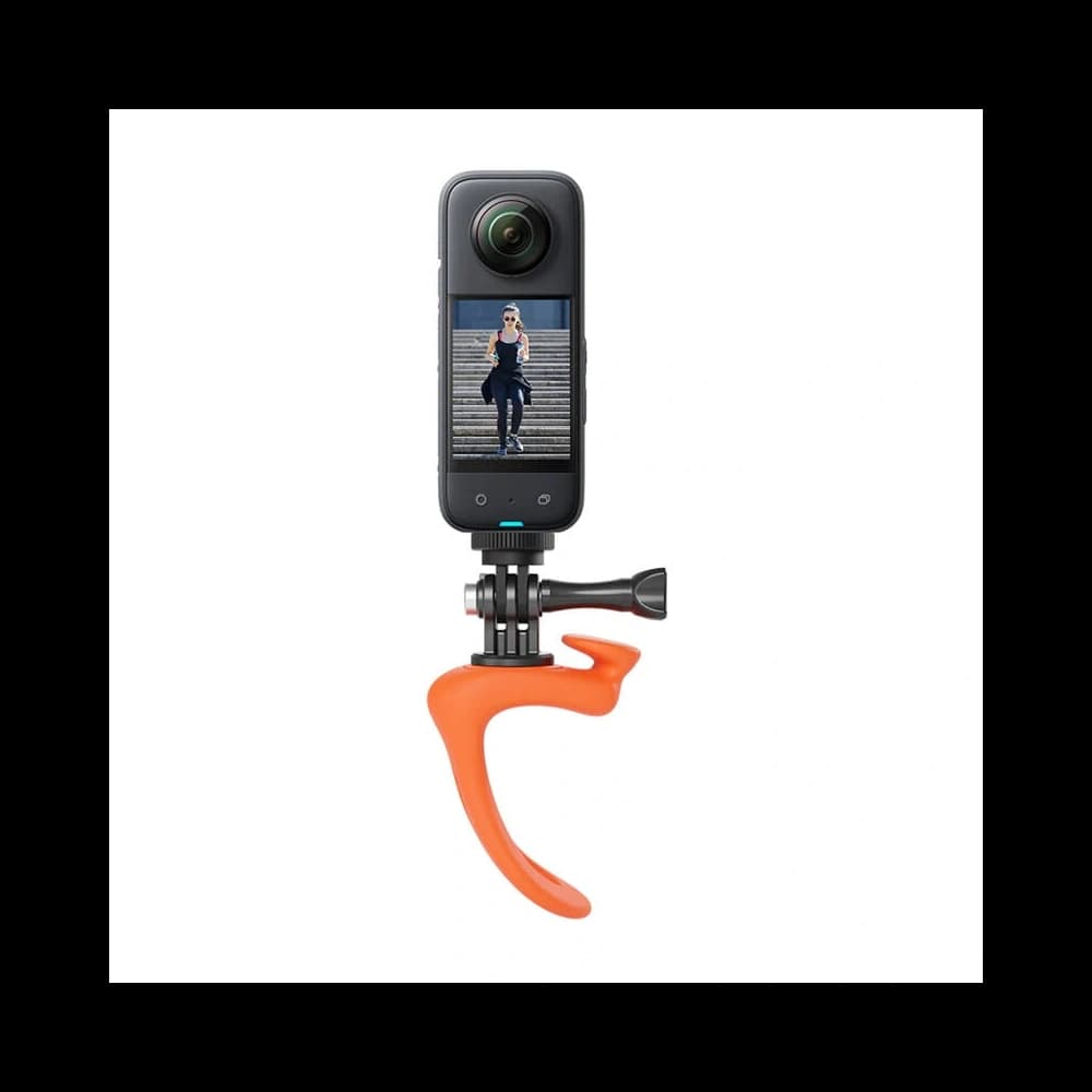 TELESIN multifunktionale Silikonhalterung für Sportkameras (orange) - 2