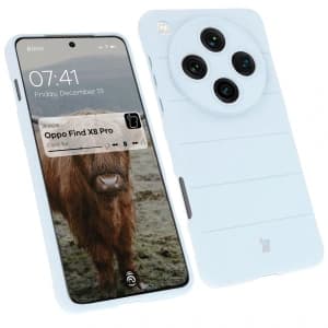 Bizon Case Tur Oppo Find X8 Pro light blue