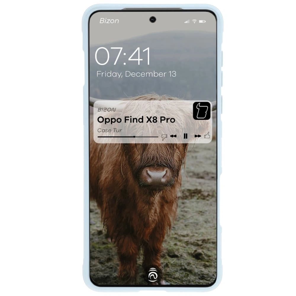 Bizon Case Tur Oppo Find X8 Pro light blue - 5