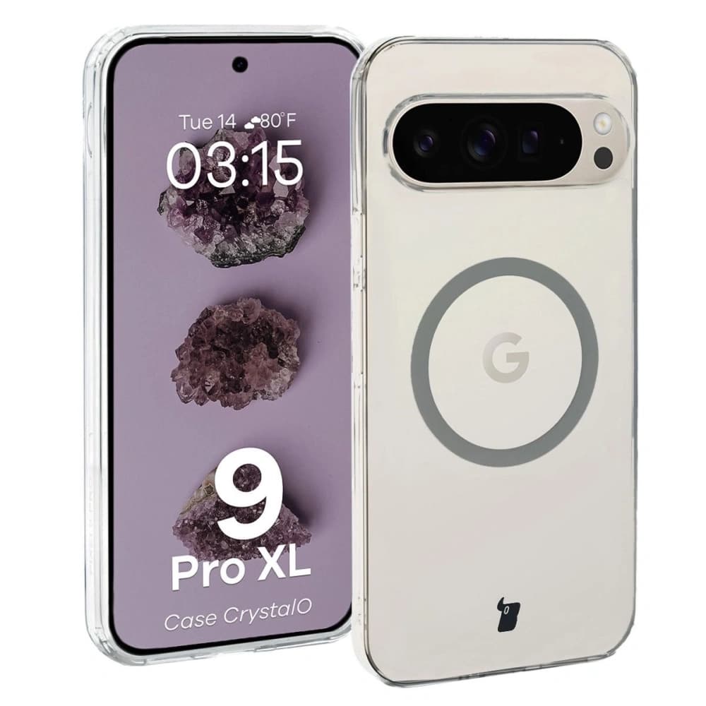 Bizon Case CrystalO Google Pixel 9 Pro XL clear - 1