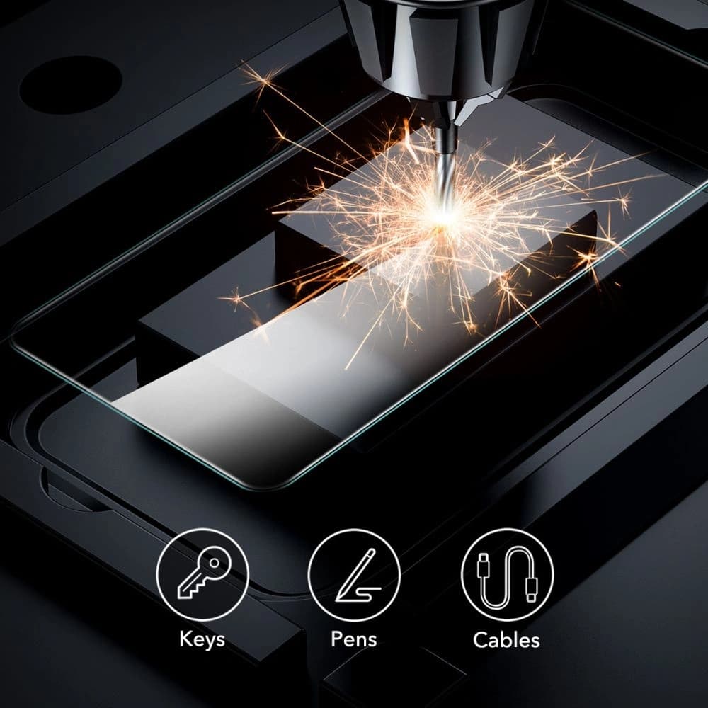 ESR Tempered Glass Samsung Galaxy S25 Ultra Clear [2 PACK] - 8