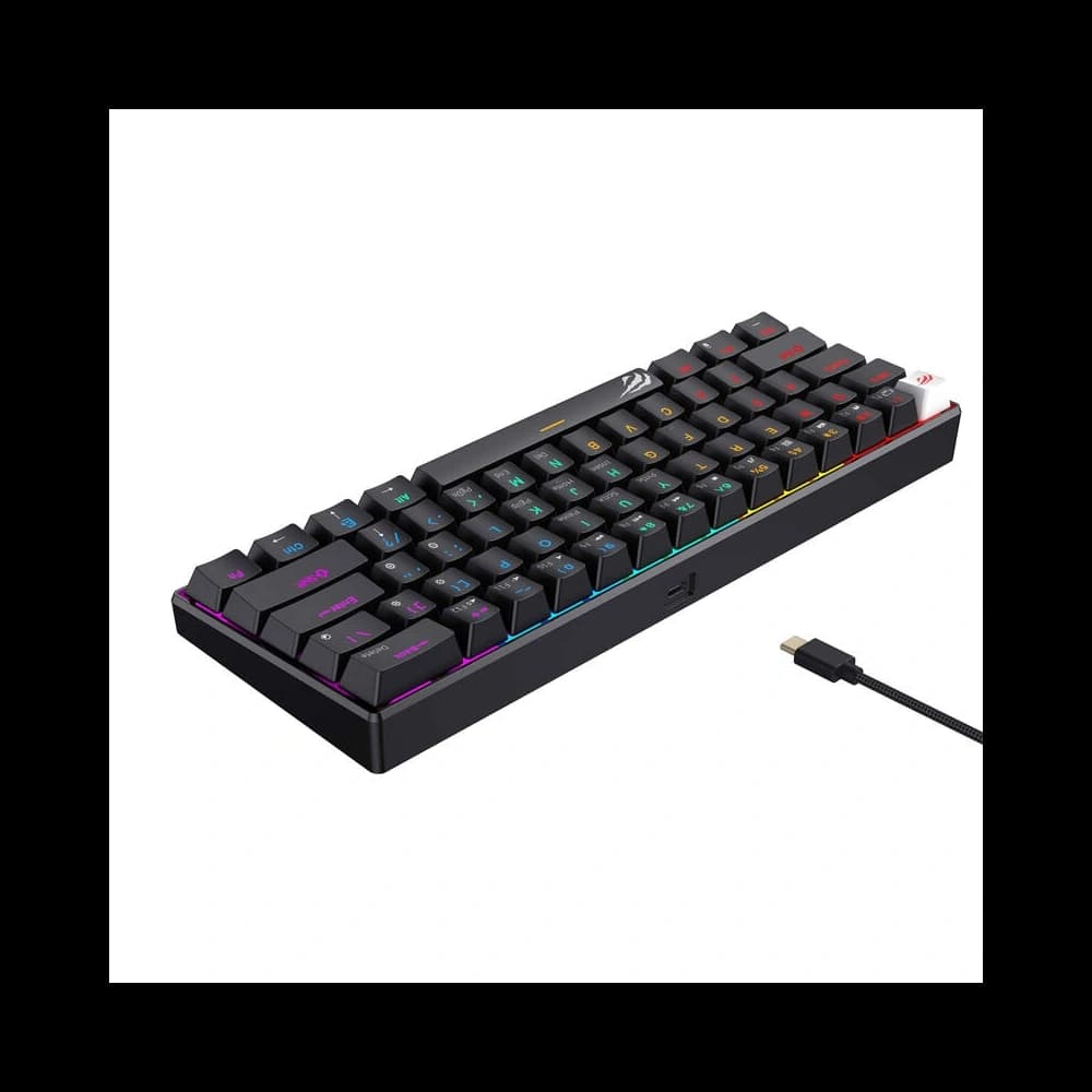 HAVIT KB903L wired mechanical / gaming RGB keyboard (black) - 4