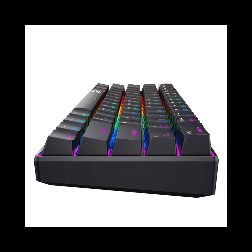 HAVIT KB903L wired mechanical / gaming RGB keyboard (black) - 5