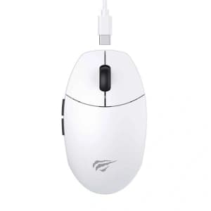 HAVIT MS1039W kabellose Gaming-Maus (weiß)