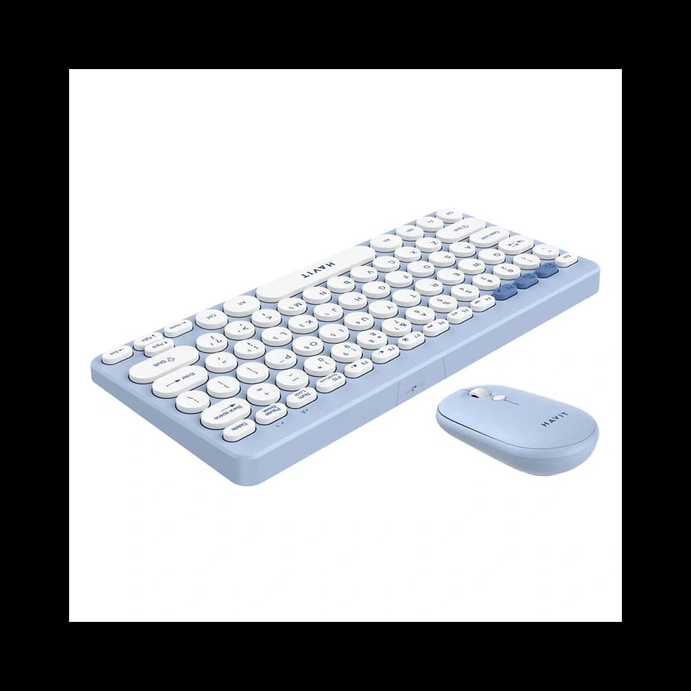 HAVIT KB279GCM wireless 2-in-1 gaming set keyboard + mouse (blue) - 4