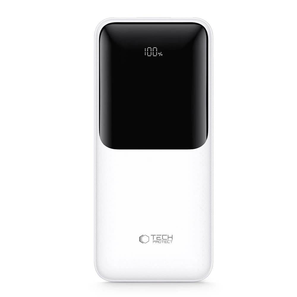 Tech-Protect PB01 Powerbank 10000mAh 22.5W White - 3