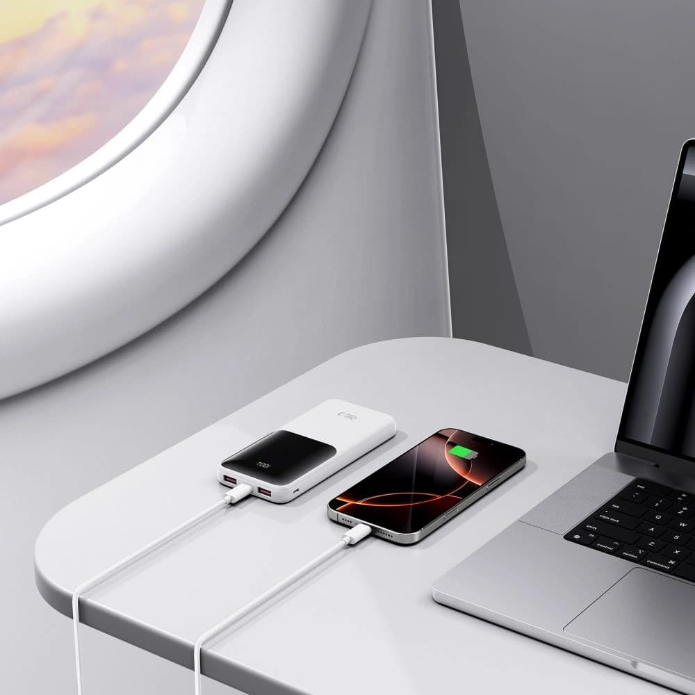 Tech-Protect PB01 Powerbank 10000mAh 22.5W White - 8