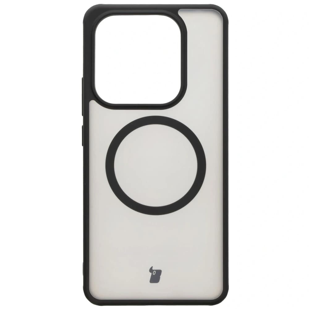 Bizon Case MatteO Xiaomi Redmi Note 14 5G translucent with black frame - 2