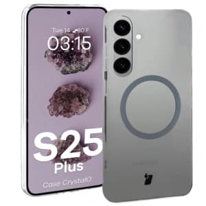Bizon Case CrystalO Samsung Galaxy S25+ Plus clear