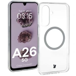 Bizon Case CrystalO Samsung Galaxy A26 5G clear