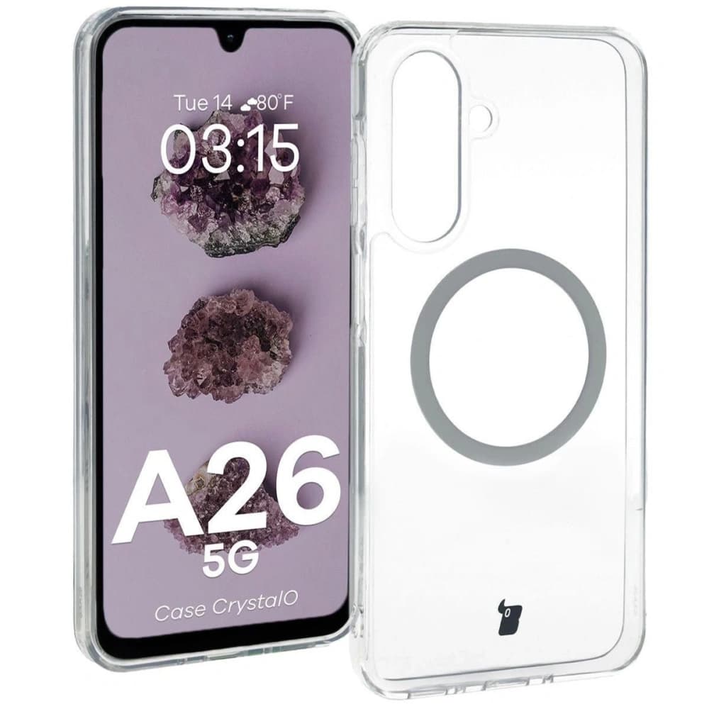 Bizon Case CrystalO Samsung Galaxy A26 5G clear - 1