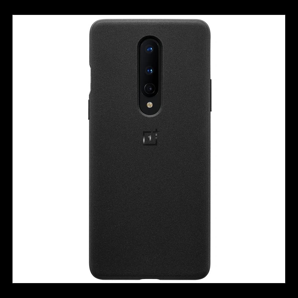 OnePlus Gehäuse 8 Sandstone Bumper Case Schwarz - 2