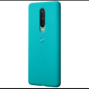 OnePlus Fall 8 Sandstein Bumper Fall Cyan