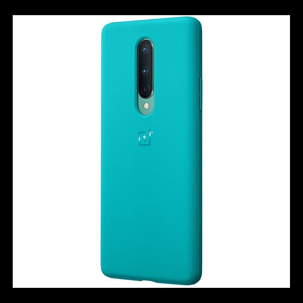 OnePlus Fall 8 Sandstein Bumper Fall Cyan - 1