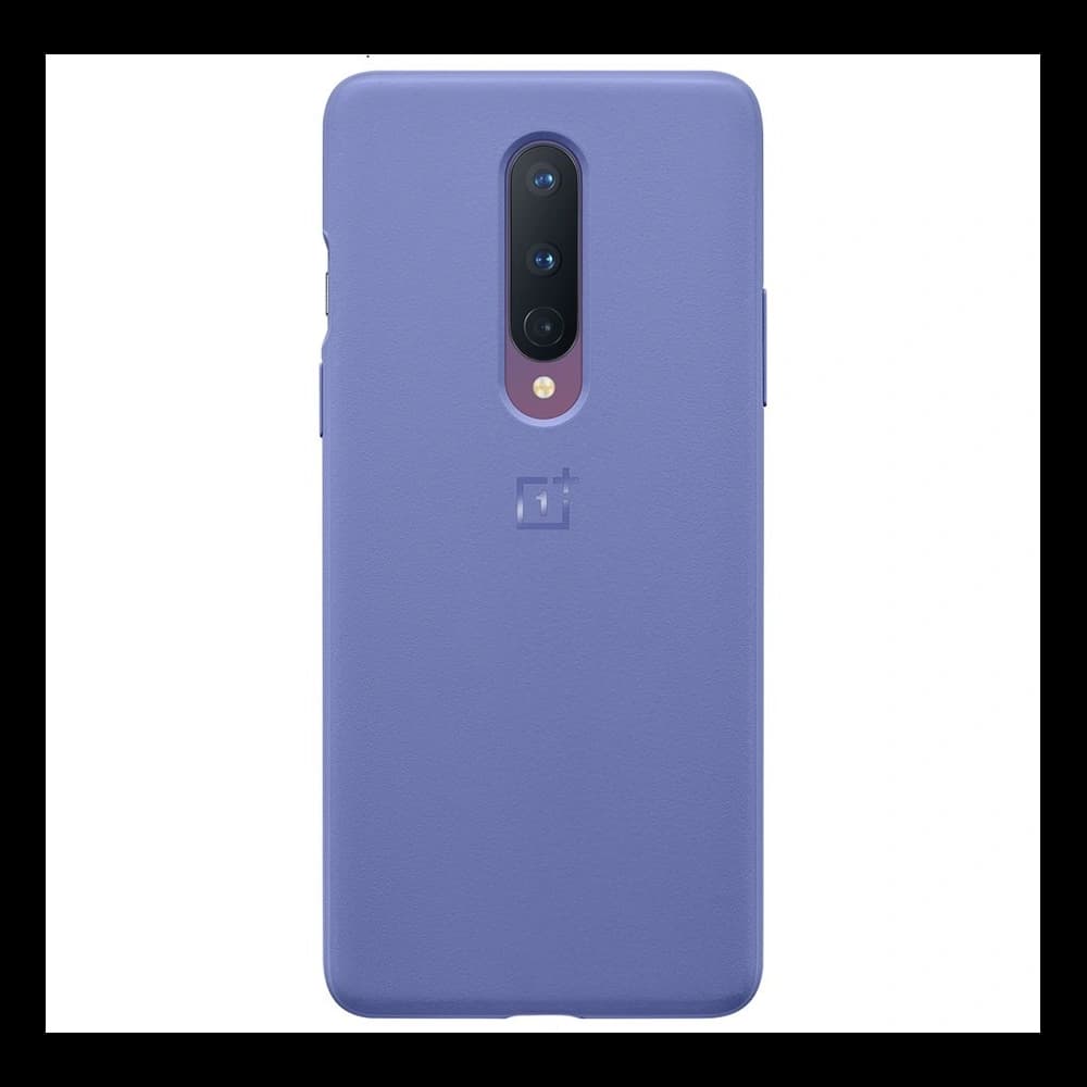 OnePlus 8 Sandstone Bumper Case Smoky Purple - 2