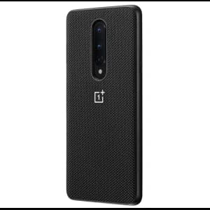OnePlus Case 8 Nylon Bumper Case Schwarz