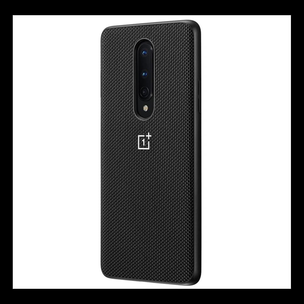 OnePlus 8 Nylon Bumper Case Black - 1