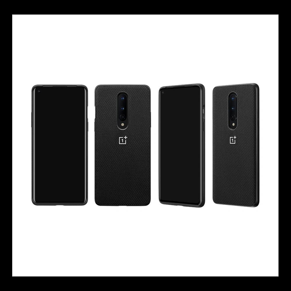 OnePlus 8 Nylon Bumper Case Black - 5