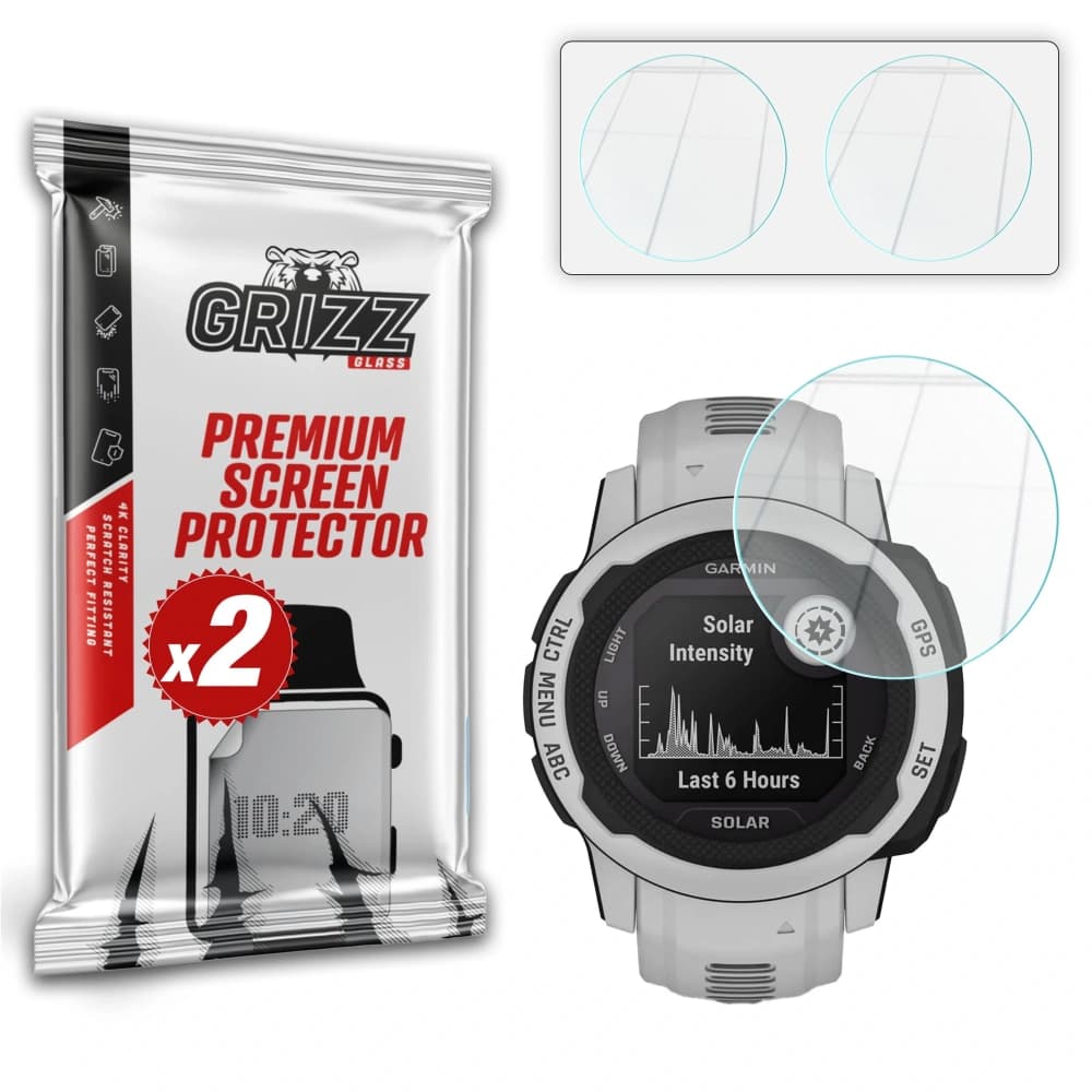 GrizzGlass HybridGlass Garmin Instinct 2S 40mm - 1