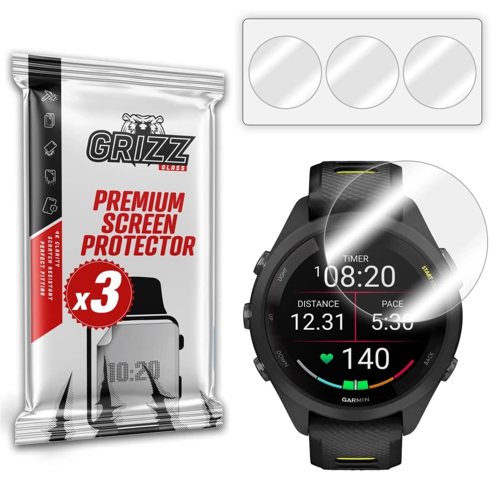 GrizzGlass Hydrofilm Garmin Forerunner 265S 42mm - 1